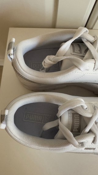 Scarpe Puma Bianche e Argento