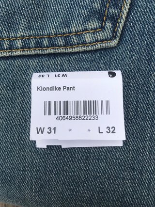 Pantalón vaquero Carhartt Klondike Pant