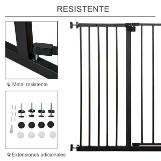 Barrera de Seguridad Extensible 76-107x76 cm