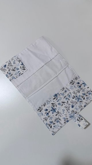 Portadocumentos bebé tela estampada