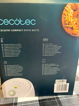 Cecotec Air Fryer Freidora de Aire