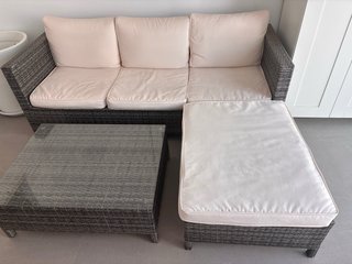 Conjunto sofa exterior