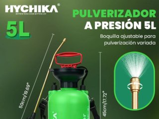 Pulverizador Presión HYCHIKA 5L Jardín