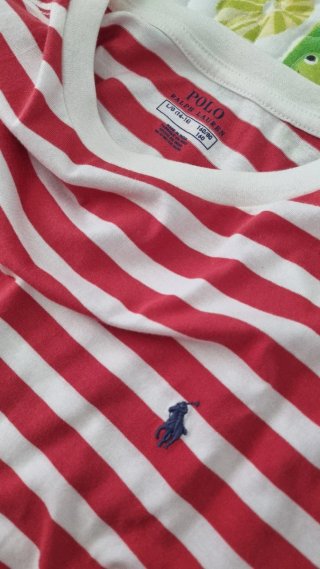 Camiseta Rayas Polo Ralph Lauren niño Talla L