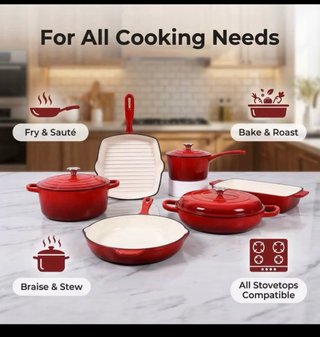 Set de Cocina Rojo
