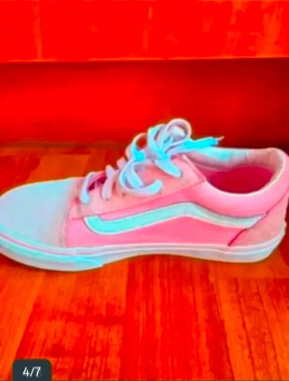 Zapatillas Vans Old Skool Rosa Talla 36.5
