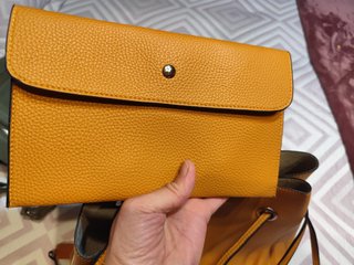 Bolso Grande Naranja/Amarillo
