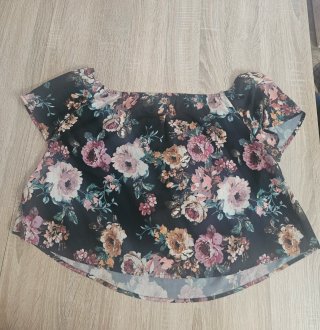 Camiseta estampado floral