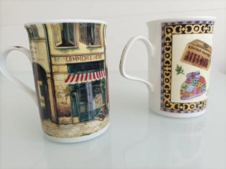Tazas Pimpernel Porcelana Inglesa Colección