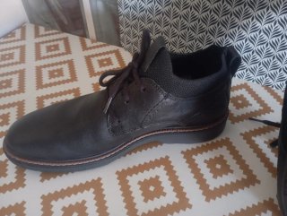 Zapatos casuales, hombre, negros FLEXI