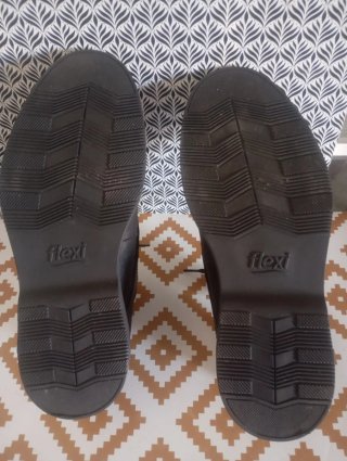 Zapatos casuales, hombre, negros FLEXI