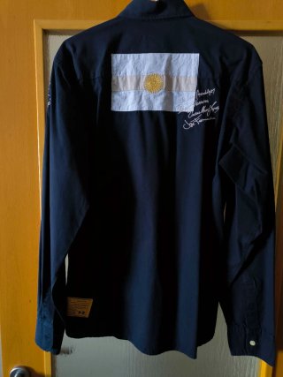 Camisa La Martina Azul Marino Talla L