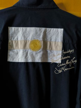 Camisa La Martina Azul Marino Talla L