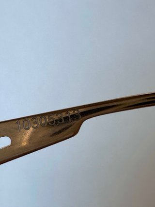 Gafas Chrome Hearts Honey Dipped Oro