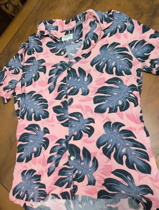 Camisa Estampada Hawaiana Talla M