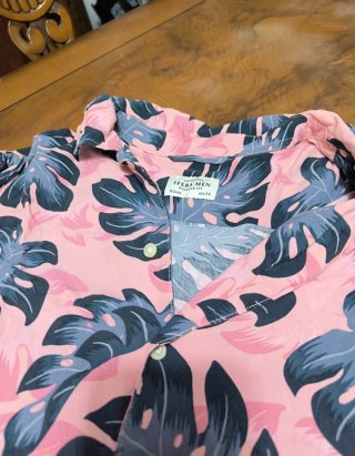 Camisa Estampada Hawaiana Talla M