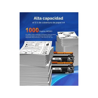 Cartuchos tóner compatibles HP 44A CF244A negro