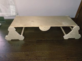 Tabla Equilibrio Montessori Madera