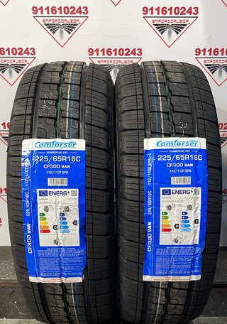 225 65 16C T COMFORSER RUEDA NUEVA YA MONTADA M+S