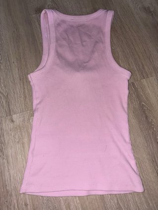 Camiseta tirantes Bershka rosa