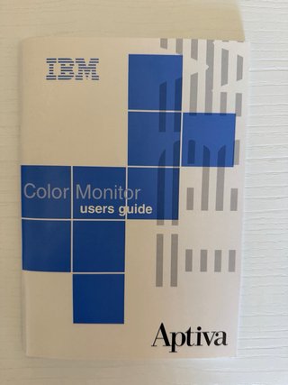 Monitor IBM 6541-02N 15 funcionando