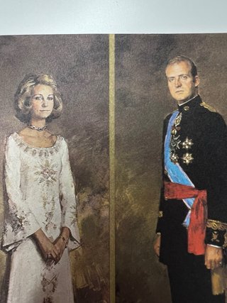 Invitación coronación Reyes España