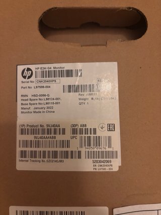 Monitor PC HP E24 i G4