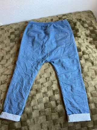 Pantalones vaqueros elasticos