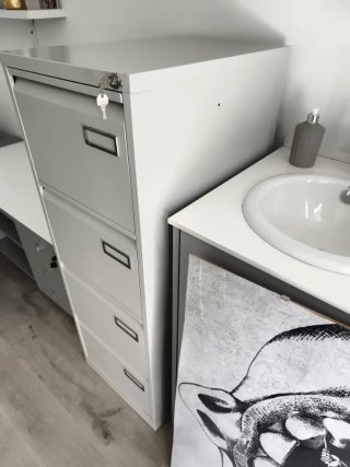 Mueble Archivador Metálico 4 Cajones