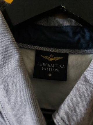 Camisa Aeronautica Militare Azul