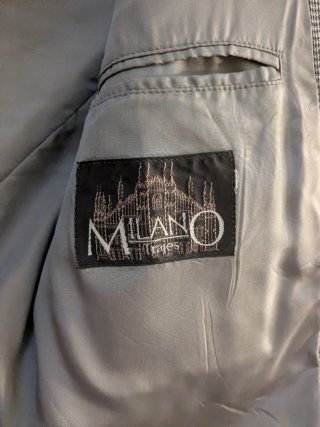 Traje gris (americana y pantalón) Milano