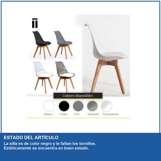 - SHIITO Otto silla comedor nórdico sencilla