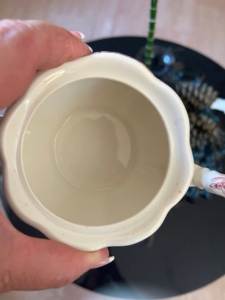 Vajilla Cartuja Porcelana Roja y Blanca
