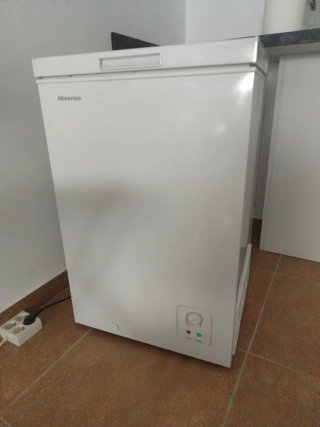 Congelador vertical Hisense