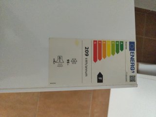 Congelador vertical Hisense