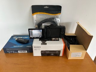 Sony ZV-1 Cámara Digital + Elgato Cam Link 4K