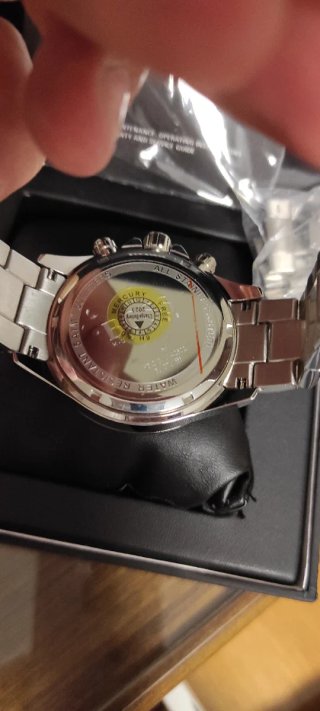 Reloj Hugo Boss Cronógrafo Plata y Blanco