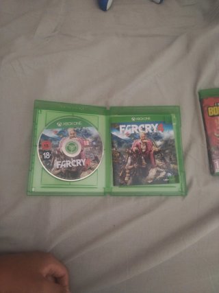 Pack 4 Juegos Xbox One: CTR, FC24, Far Cry 4, Bord