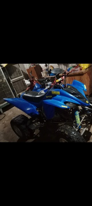 Yamaha Raptor 350 Azul