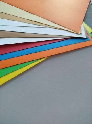 Cartulinas escolares de colores