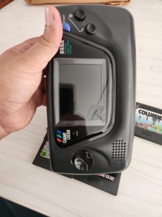 Consola Sega Game Gear Negra + 7 Juegos