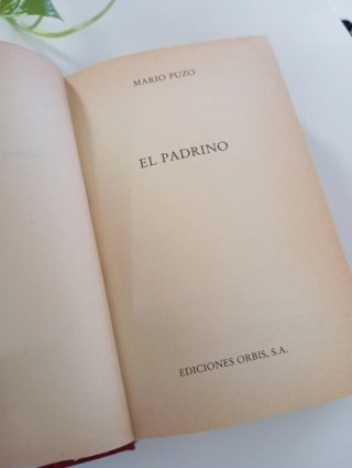 Libro "El padrino" de Mario Puzo