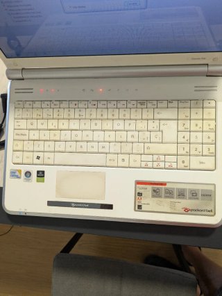 Packard Bell CD Portátil Gris/Plata