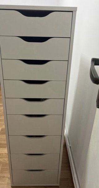 Cajonera Ikea Alex Blanca