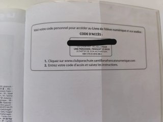 Club Parachute 2, méthode de français Livre de ...