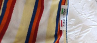 Camiseta de rayas multicolor