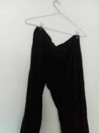 Pijama fino negro y rosa