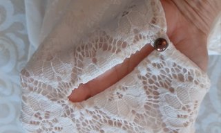 Blusa pizzo bianca