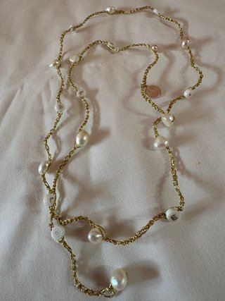 Pulsera abalorios Chanel Perlas