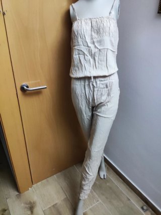 Mono beige tirantes